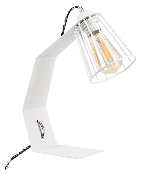 Stolná lampa NANDO 1xE27/15W/230V biela