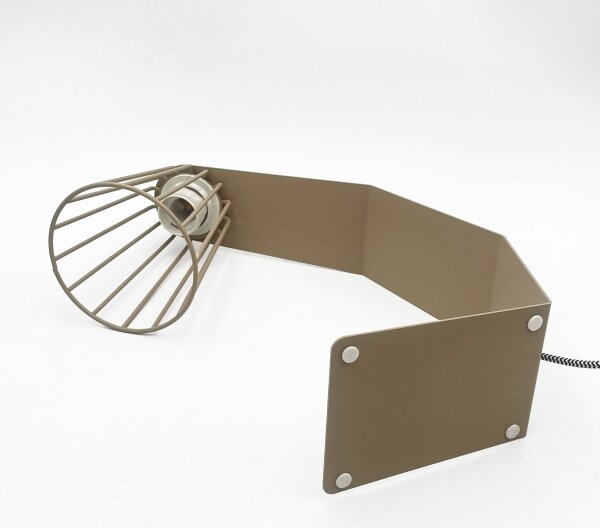 Stolná lampa NANDO 1xE27/15W/230V béžová