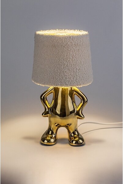 Rabalux 74215 - Stolná lampa SMURFY 1xE14/40W/230V zlatá