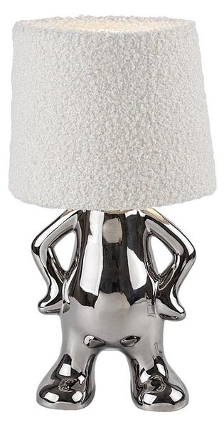 Rabalux 74216 - Stolná lampa SMURFY 1xE14/40W/230V lesklý chróm