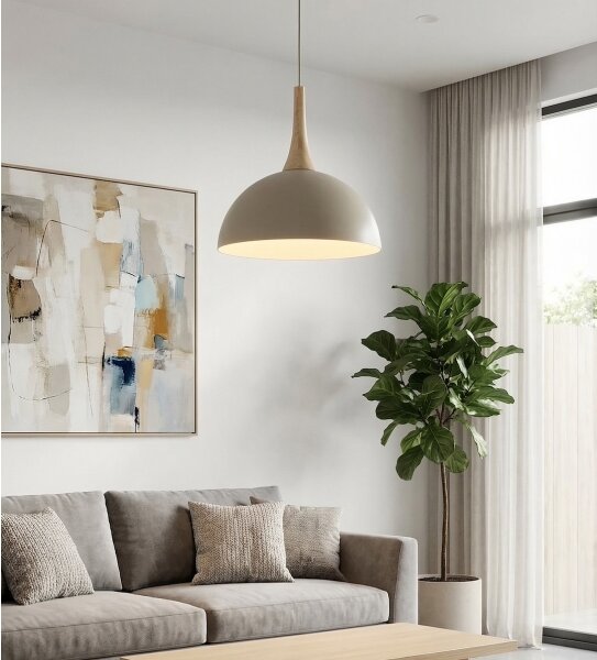 Luster na lanku NAUTICA 1xGX53/12W/230V béžový
