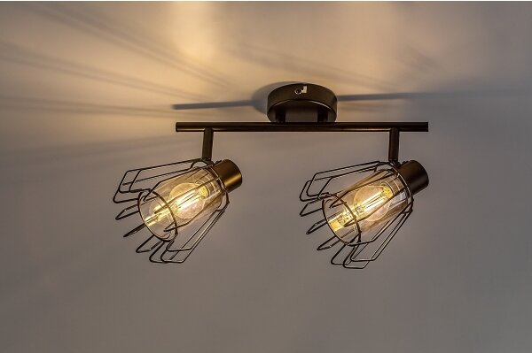 Rabalux 73068 - Bodové svietidlo EMERENCIA 2xE14/40W/230V