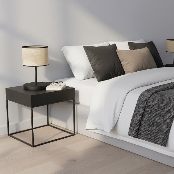 Stolná lampa ECO 1xE27/15W/230V béžová/ratan