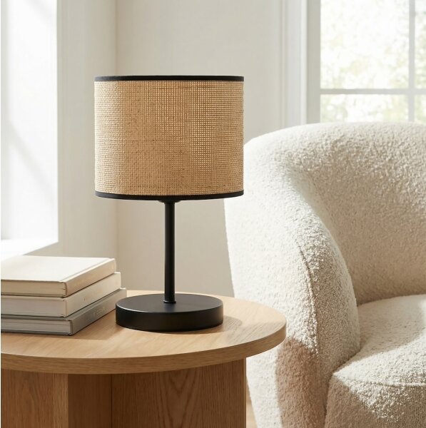Stolná lampa ECO 1xE27/15W/230V béžová/ratan