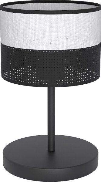 Stolná lampa KARBON 1xE27/15W/230V čierna/šedá