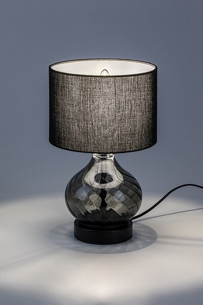 Rabalux 74034 - Stolná lampa PIRELO 1xE14/25W/230V dymová