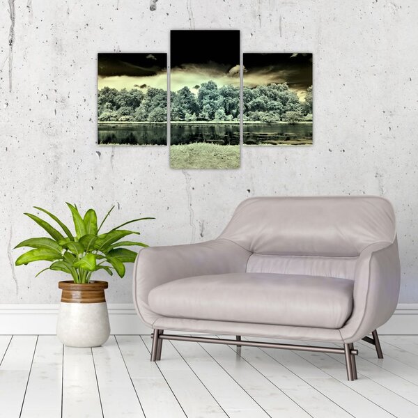 Obraz vodnej plochy (90x60 cm)