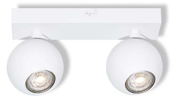 Osram - Bodové svietidlo SPOT SPHERAL 2xGU10/6W/230V biele