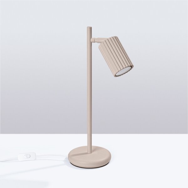 Brilagi - LED stolná lampa CRESTO 1xGU10/10W/230V taupe