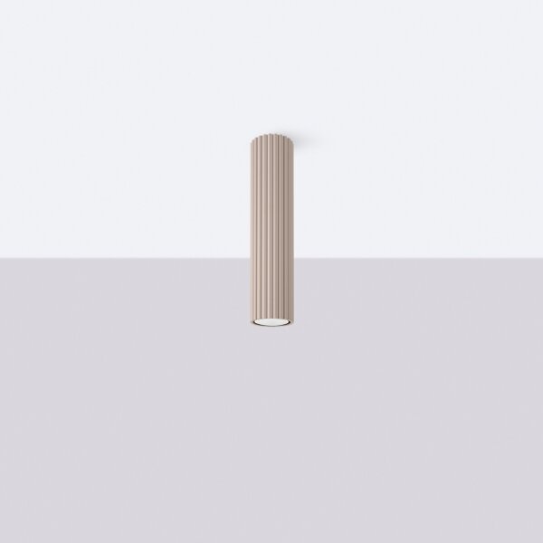 Brilagi - LED bodové svietidlo CRESTO 1xGU10/10W/230V 30 cm taupe