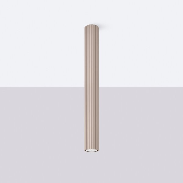 Brilagi - LED bodové svietidlo CRESTO 1xGU10/10W/230V 60 cm taupe