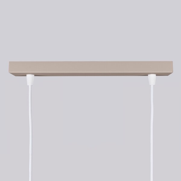 Brilagi - LED luster na lanku CRESTO 2xGU10/10W/230V taupe