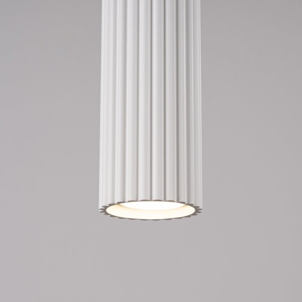 Sollux SL.1535 - Luster na lanku KARBON 1xGU10/10W/230V biela