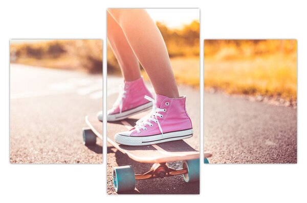 Obraz skateboardu (90x60 cm)
