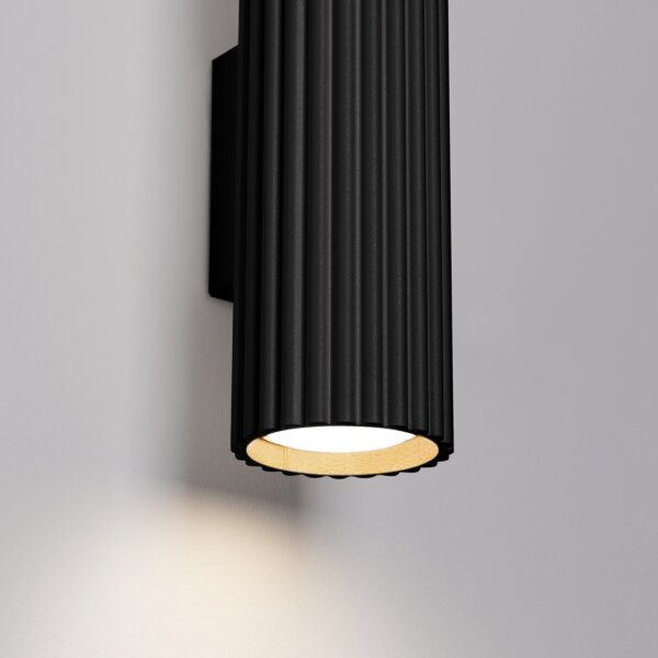 Brilagi - LED nástenné svietidlo CRESTO 2xGU10/10W/230V 30 cm čierne