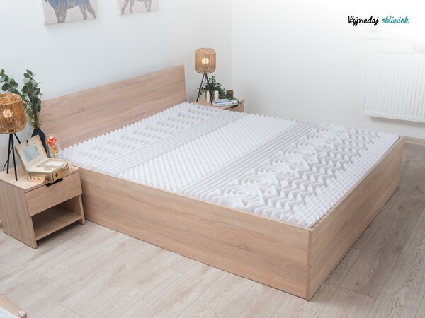 Penový matrac DELUXE 140 x 200 cm Ochrana matraca: BEZ chrániče matraca