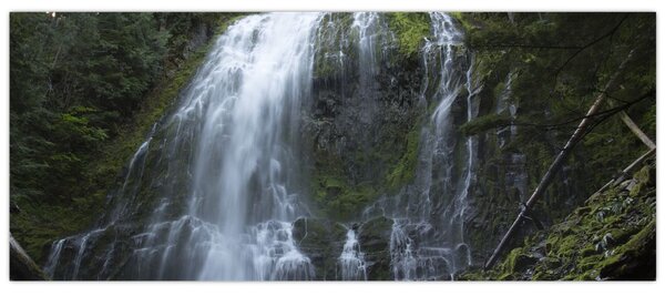 Obraz vodopádu (120x50 cm)