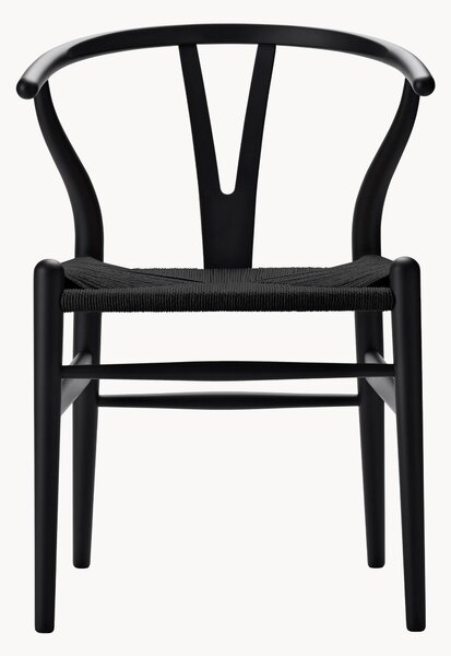 Drevená stolička's tkaným sedadlom CH24 Wishbone Chair