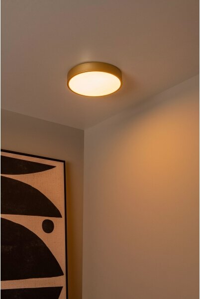Lucide 79185/30/02 - LED Stm. stropné svietidlo UNAR LED/18W/230V zlatá