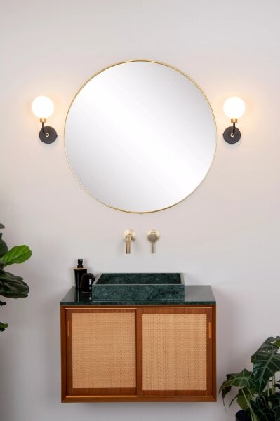 Lucide 30265/01/30 - Kúpeľňová nástenná lampa BEREND 1xG9/33W/230V IP44