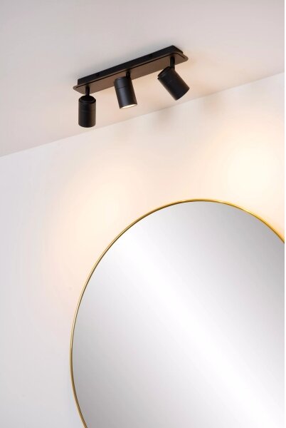 Lucide 26958/15/30 - LED Stm. kúp. bodové svietidlo LENNERT 3xGU10/5W/230V IP44