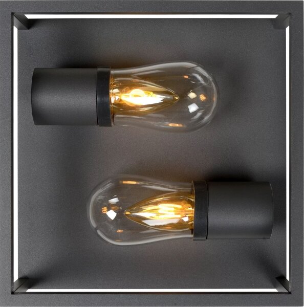 Lucide 27100/02/30 - Kúpeľňové stropné svietidlo CARLYN 2xE14/6W/230V IP54