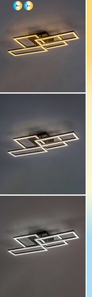 Rabalux 71389 - LED stmievateľné stropné svietidlo DRUSUS LED/40W/230V 3000-6500K + diaľkový ovládač