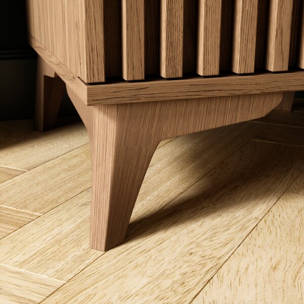 Nočný stolík ENTSIAN 40x40cm, dub artisan