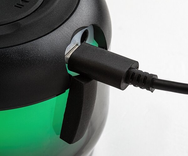 Rabalux 76110 - RGB stolná lampa s reproduktorom RADELIA RGB/3W/3,7V 500mAh