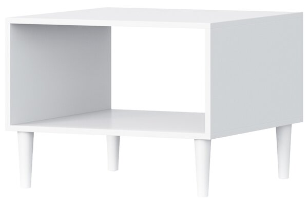 Konferenčný stolík DULLUM 60x60cm, biely