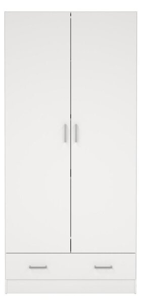 Šatníková skriňa Sid 80 x 36 x 170 cm, biela
