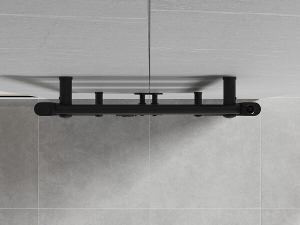 Mexen Mars, vykurovacie teleso 1200 x 500 mm, 528 W, čierna, W110-1200-500-00-70