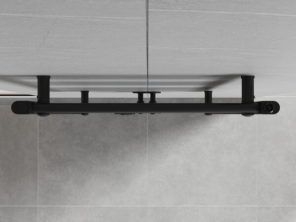 Mexen Mars, vykurovacie teleso 1500 x 600 mm, 729 W, čierna, W110-1500-600-00-70