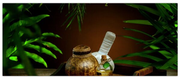 Obraz spa vecí (120x50 cm)