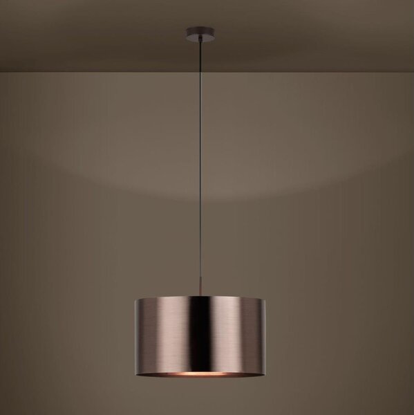 Eglo 39356 - Luster na lanku SAGANTO 1 1xE27/60W/230V medená