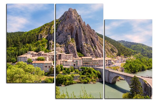 Obraz na plátne - Sisteron v Provence 1235D (90x60 cm)