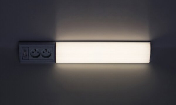 Rabalux 78040 - LED Podlinkové sv. so zás. BATH 2E LED/10W/230V 4000K 50cm biela