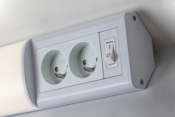 Rabalux 78040 - LED Podlinkové sv. so zás. BATH 2E LED/10W/230V 4000K 50cm biela