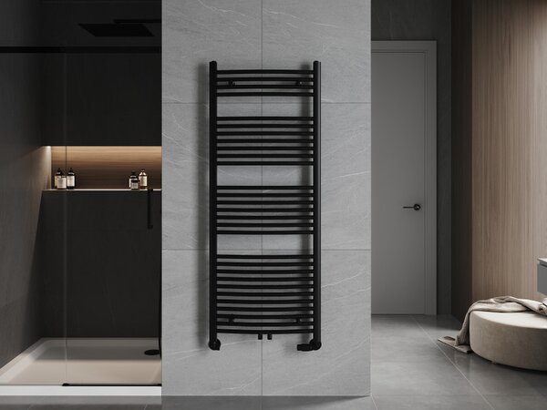 Mexen Ares, vykurovacie teleso 1500 x 600 mm, 733 W, čierna, W102-1500-600-00-70
