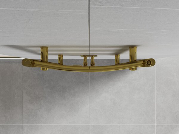 Mexen Ares, vykurovacie teleso 1200 x 500 mm, 420 W, zlatá, W102-1200-500-00-50