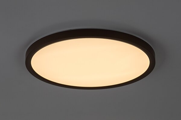 Rabalux 75083 - LED kúpeľňové stropné svietidlo LAUTREC 24W/230V, priemer 40 cm, IP44, hnedé