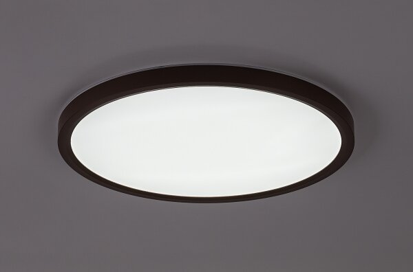 Rabalux 75083 - LED kúpeľňové stropné svietidlo LAUTREC 24W/230V, priemer 40 cm, IP44, hnedé