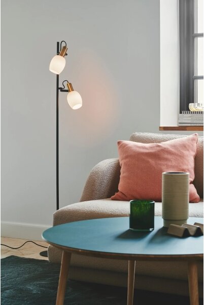 Nordlux - Stojacia lampa ARILD 2xE14/40W/230V