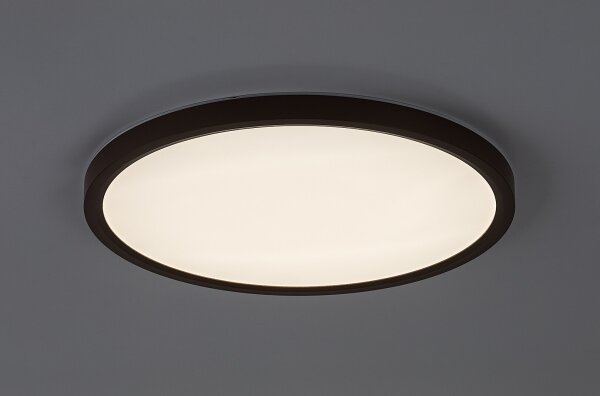 Rabalux 75083 - LED kúpeľňové stropné svietidlo LAUTREC 24W/230V, priemer 40 cm, IP44, hnedé