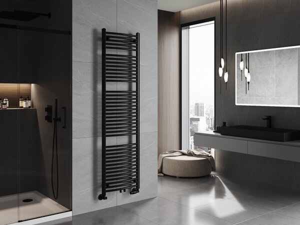 Mexen Ares, vykurovacie teleso 1800 x 500 mm, 820 W, čierna, W102-1800-500-00-70