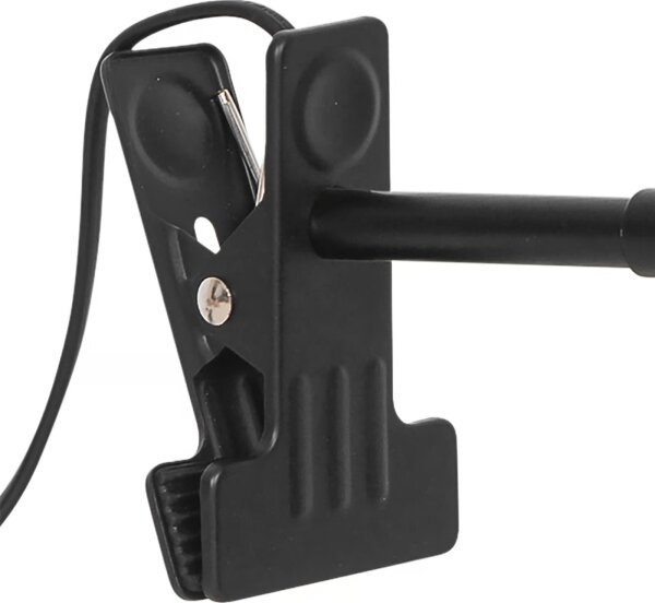 Nordlux - Lampa s klipom MATIS 1xE27/15W/230V čierna