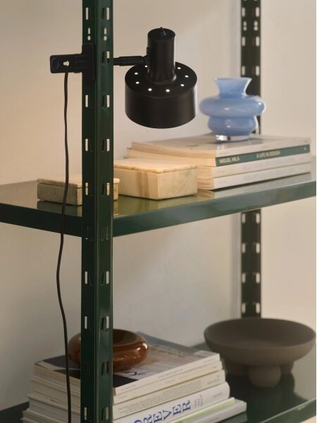 Nordlux - Lampa s klipom MATIS 1xE27/15W/230V čierna