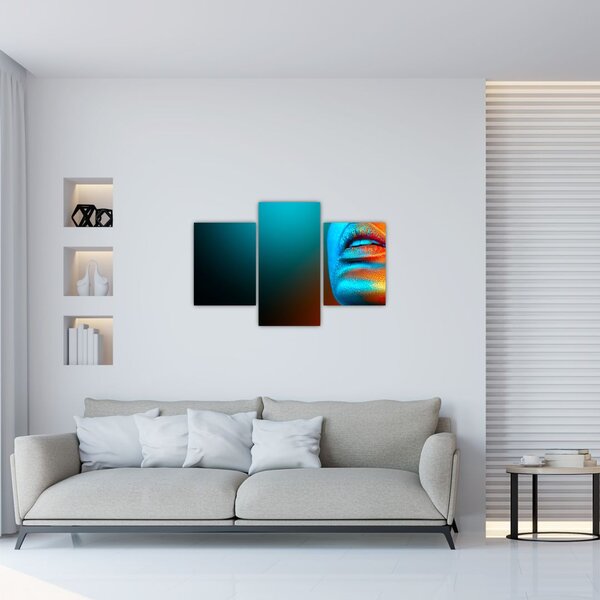 Obraz - Trblietavá tvár (90x60 cm)