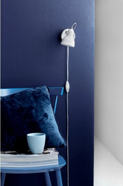 Nordlux - Nástenné bodové svietidlo ASLAK 1xGU10/35W/230V biela