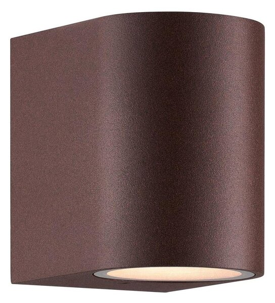 Nordlux - Vonkajšie nástenné svietidlo DION 1xGU10/25W/230V IP44 rezavá
